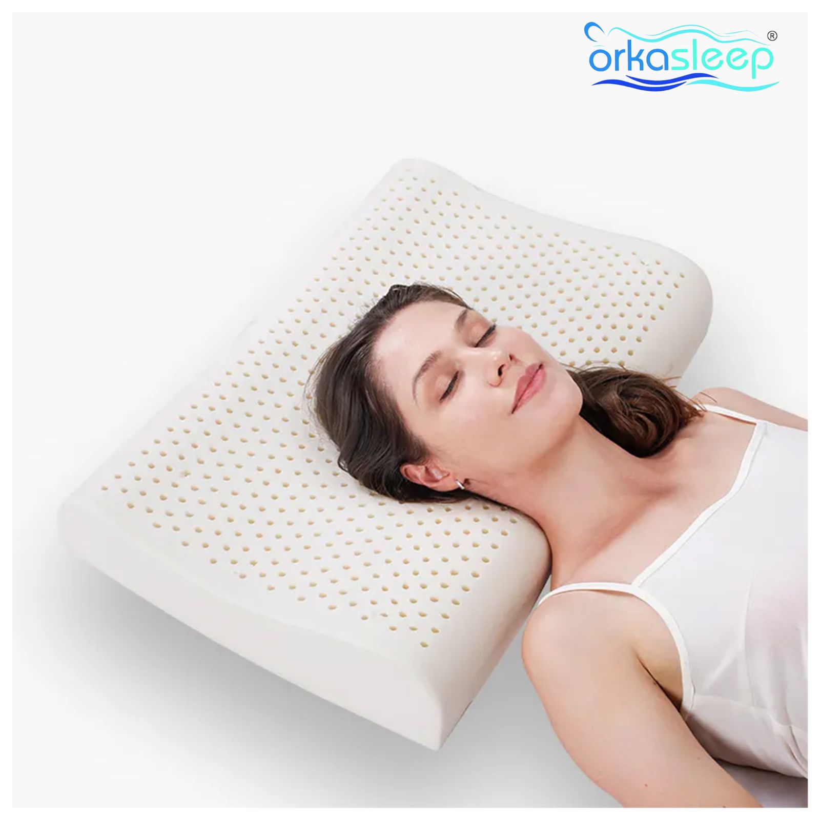 Orkasleep Latex Memory Foam Pillow Pack of 1